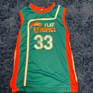 Flint Tropics #33 Basketball Jersey XL